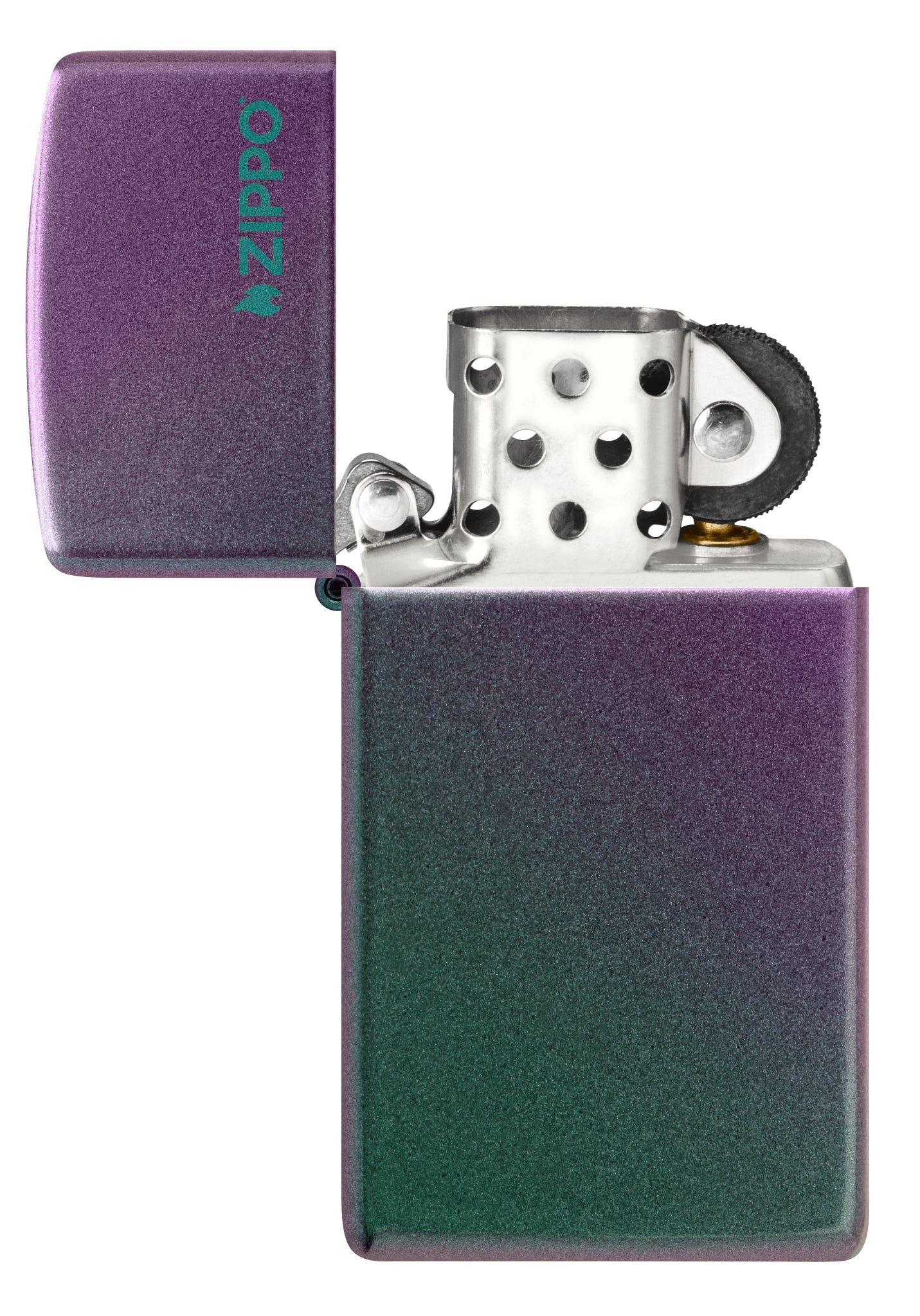 Zippo Slim® Iridescent Logo Windproof Lighter