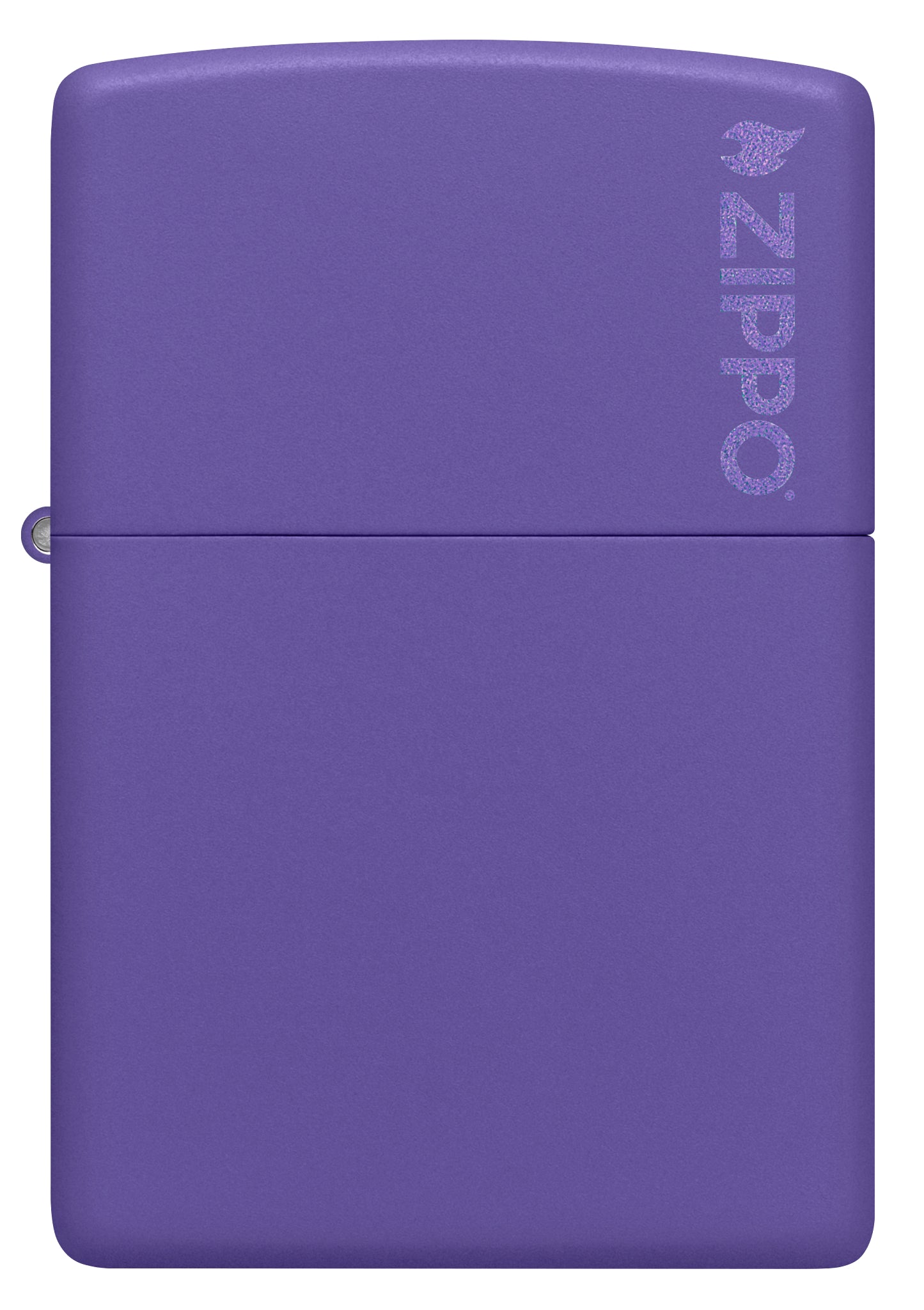Zippo Classic Purple Matte Logo Windproof Lighter