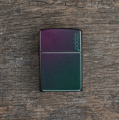 Zippo Classic Iridescent Logo Windproof Lighter