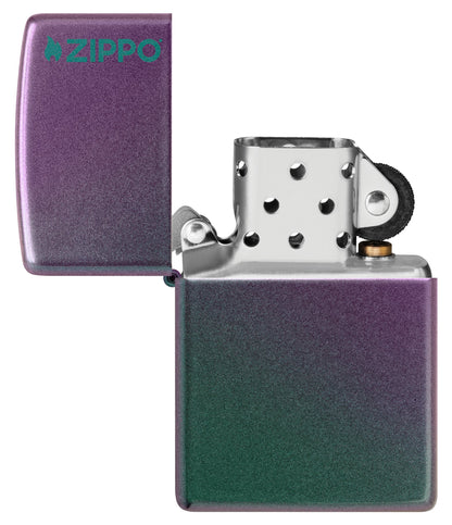 Zippo Classic Iridescent Logo Windproof Lighter