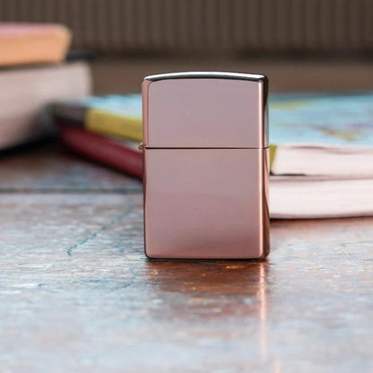 Zippo Classic High Polish Rose Gold Windproof Lighter