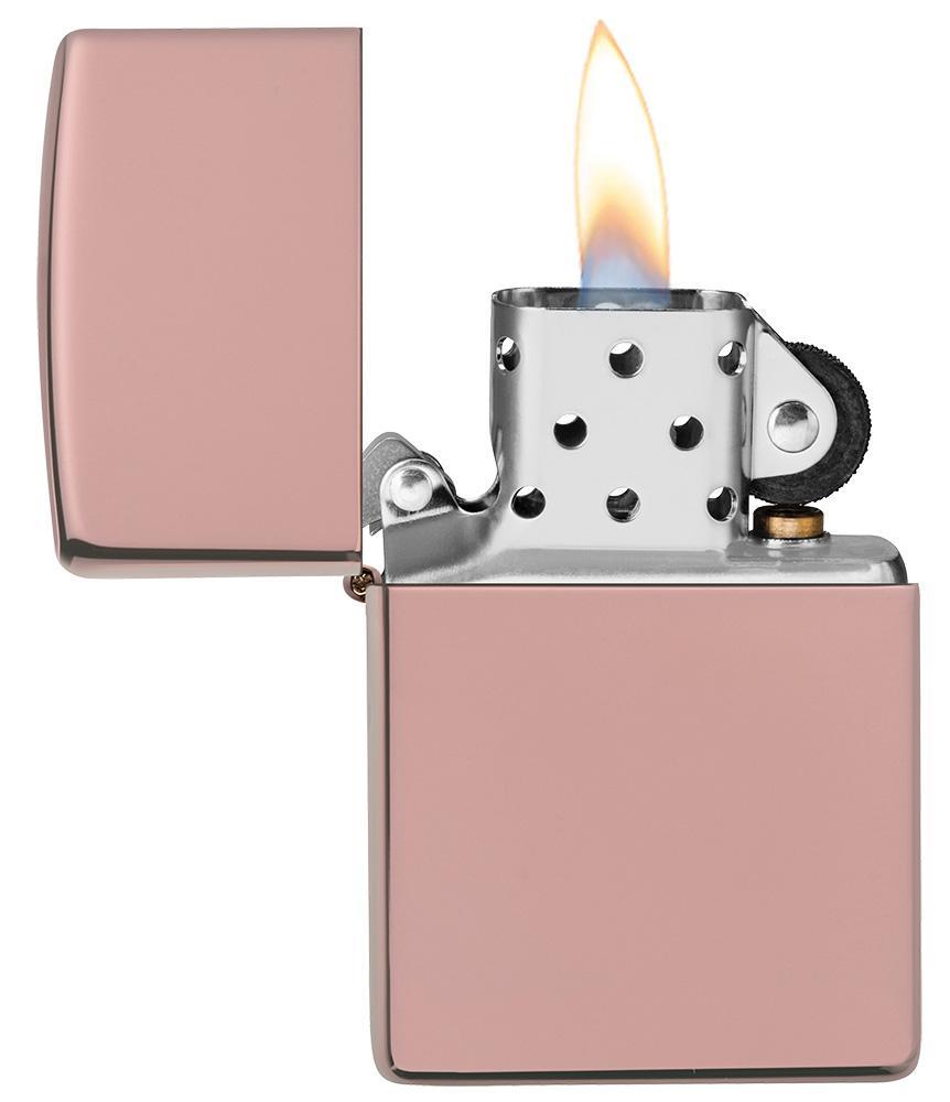 Zippo Classic High Polish Rose Gold Windproof Lighter