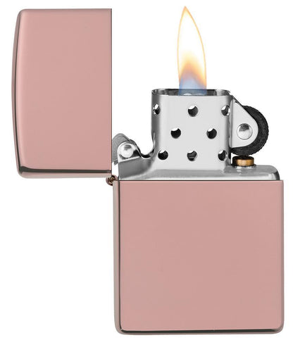 Zippo Classic High Polish Rose Gold Windproof Lighter