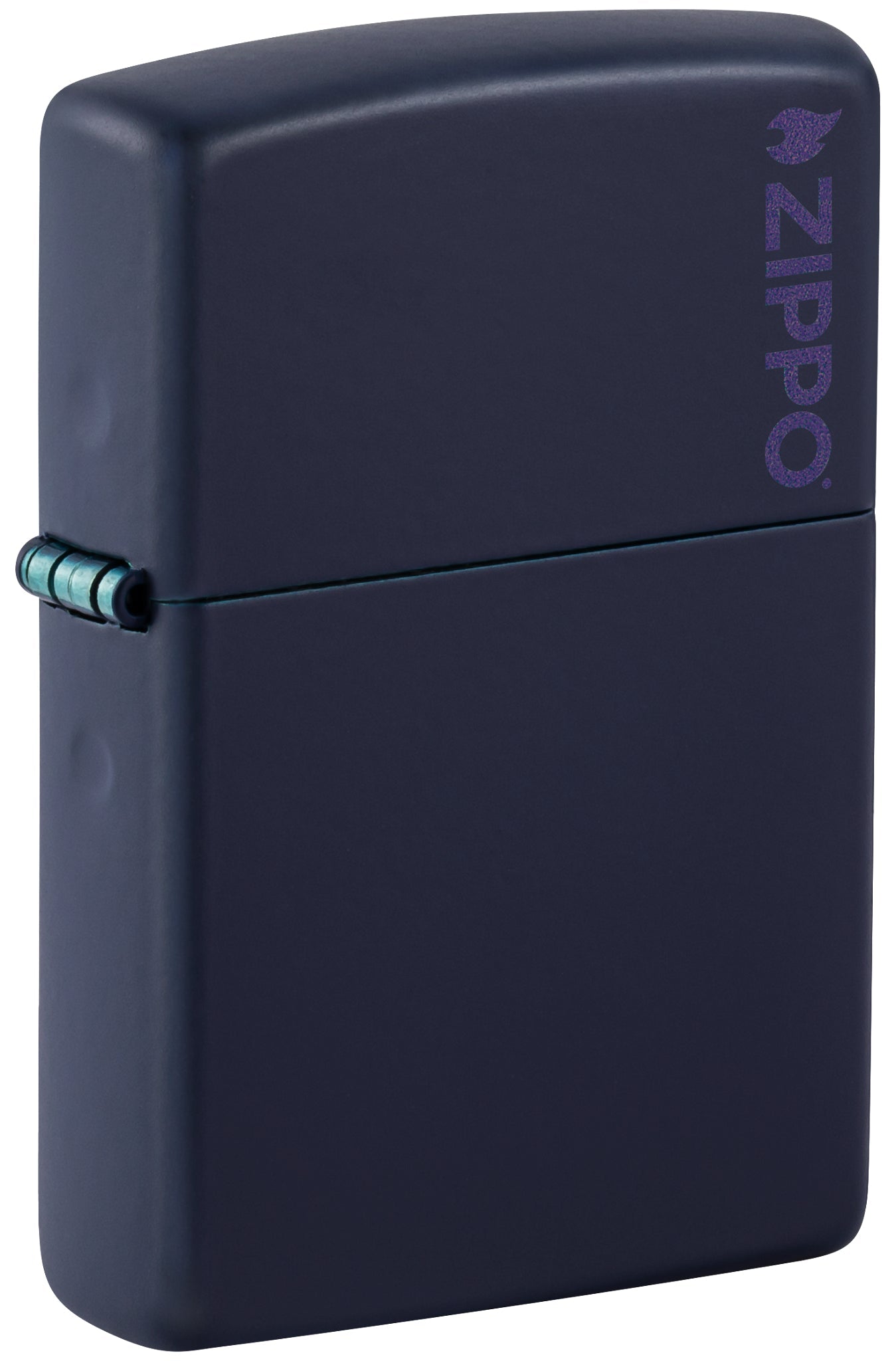 Zippo Classic Navy Matte Logo Windproof Lighter