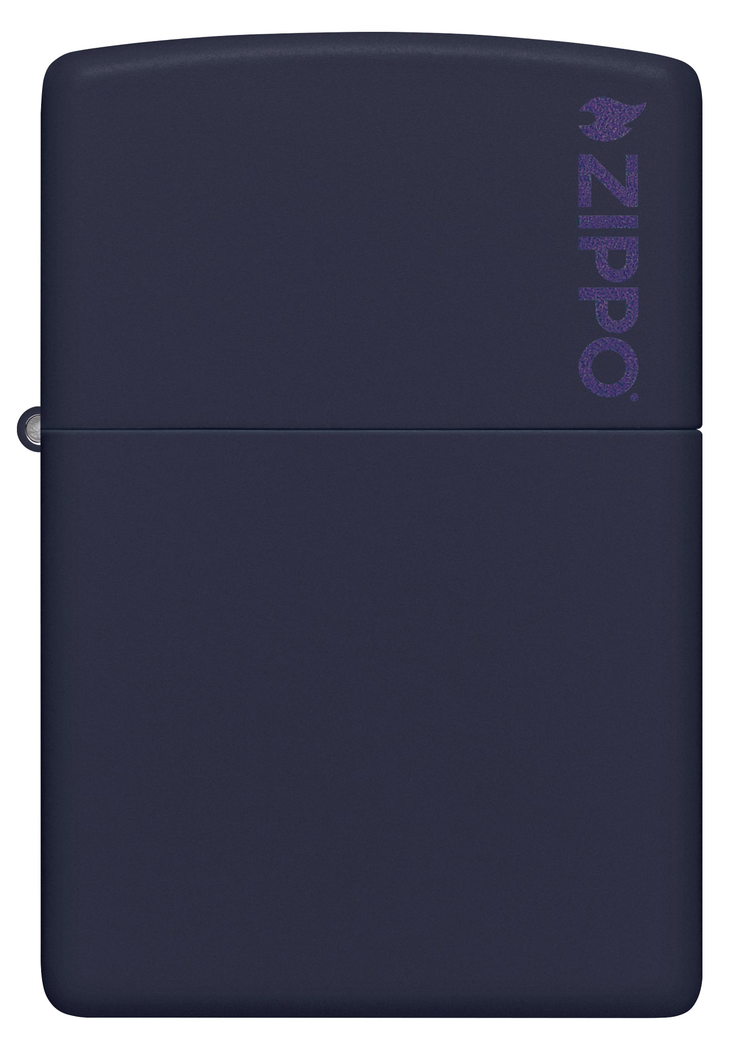 Zippo Classic Navy Matte Logo Windproof Lighter