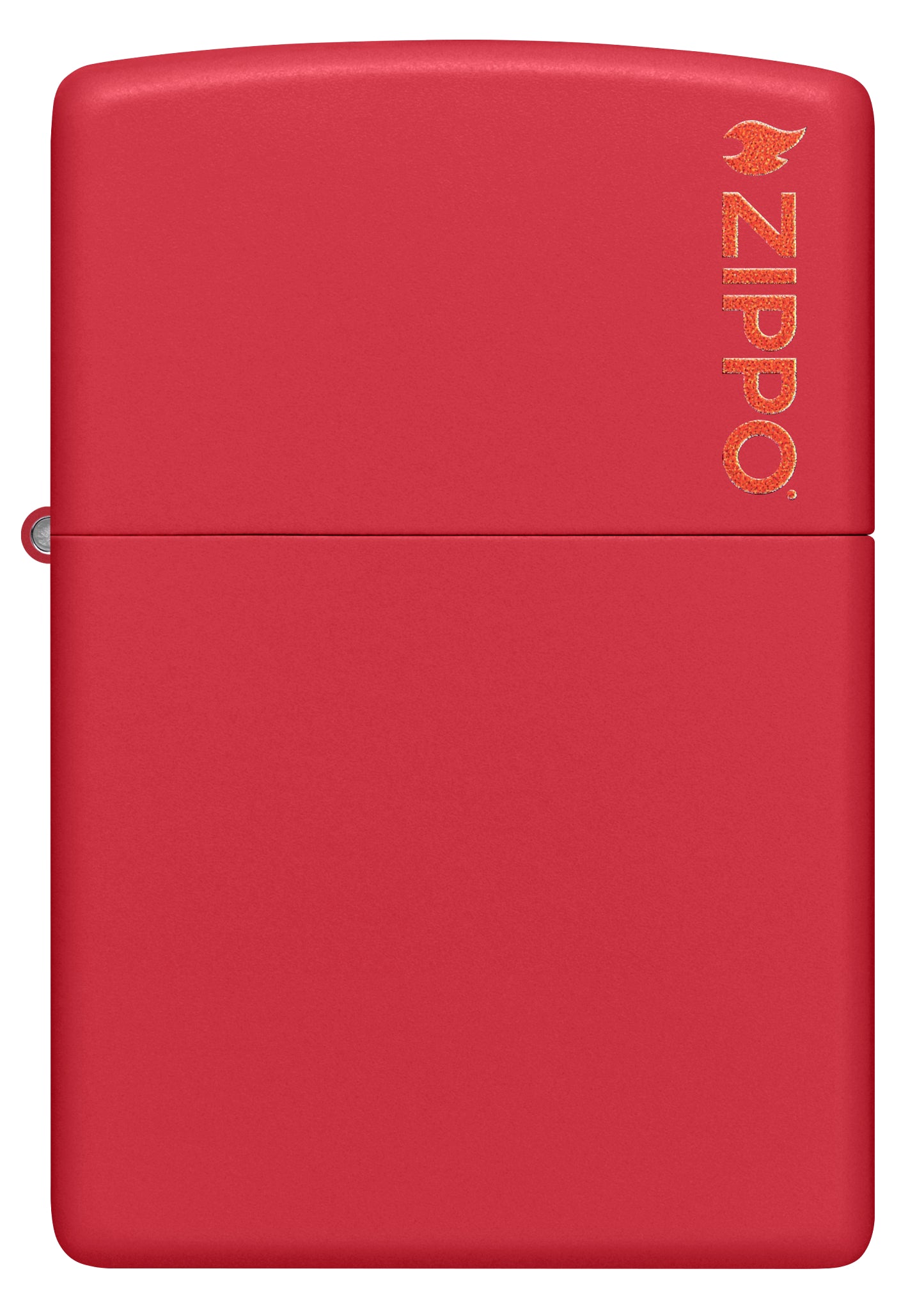 Zippo Classic Red Matte Logo