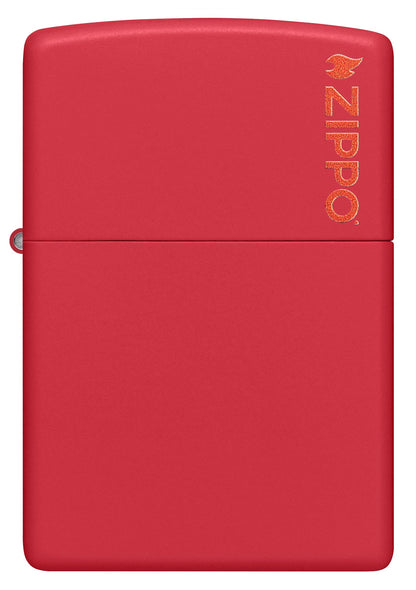 Zippo Classic Red Matte Logo