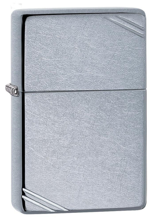 Zippo Street Chrome™ Vintage with Slashes Windproof Lighter