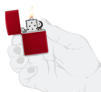 Zippo Classic Candy Apple Red Windproof Lighter