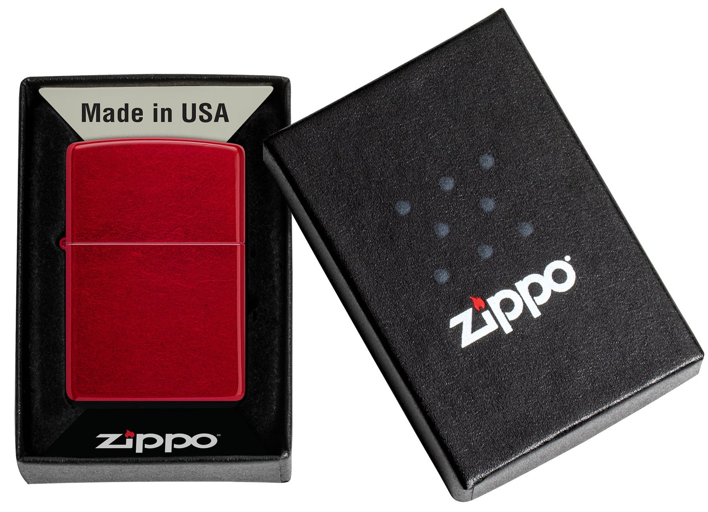 Zippo Classic Candy Apple Red Windproof Lighter