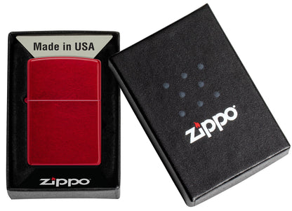Zippo Classic Candy Apple Red Windproof Lighter