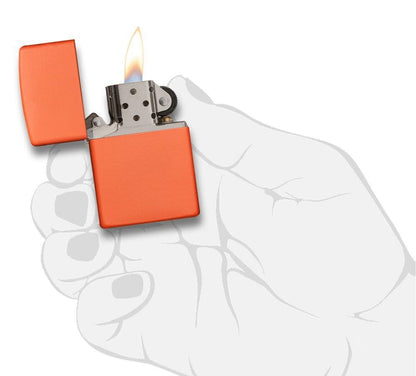 Zippo Classic Orange Matte Windproof Lighter
