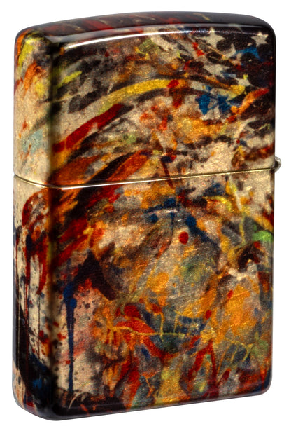 Zippo Uncle Sam Fusion Design 540 Tumbled Brass Windproof Lighter