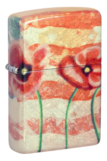 Zippo American Poppie 540 Fusion Windproof Pocket Lighter
