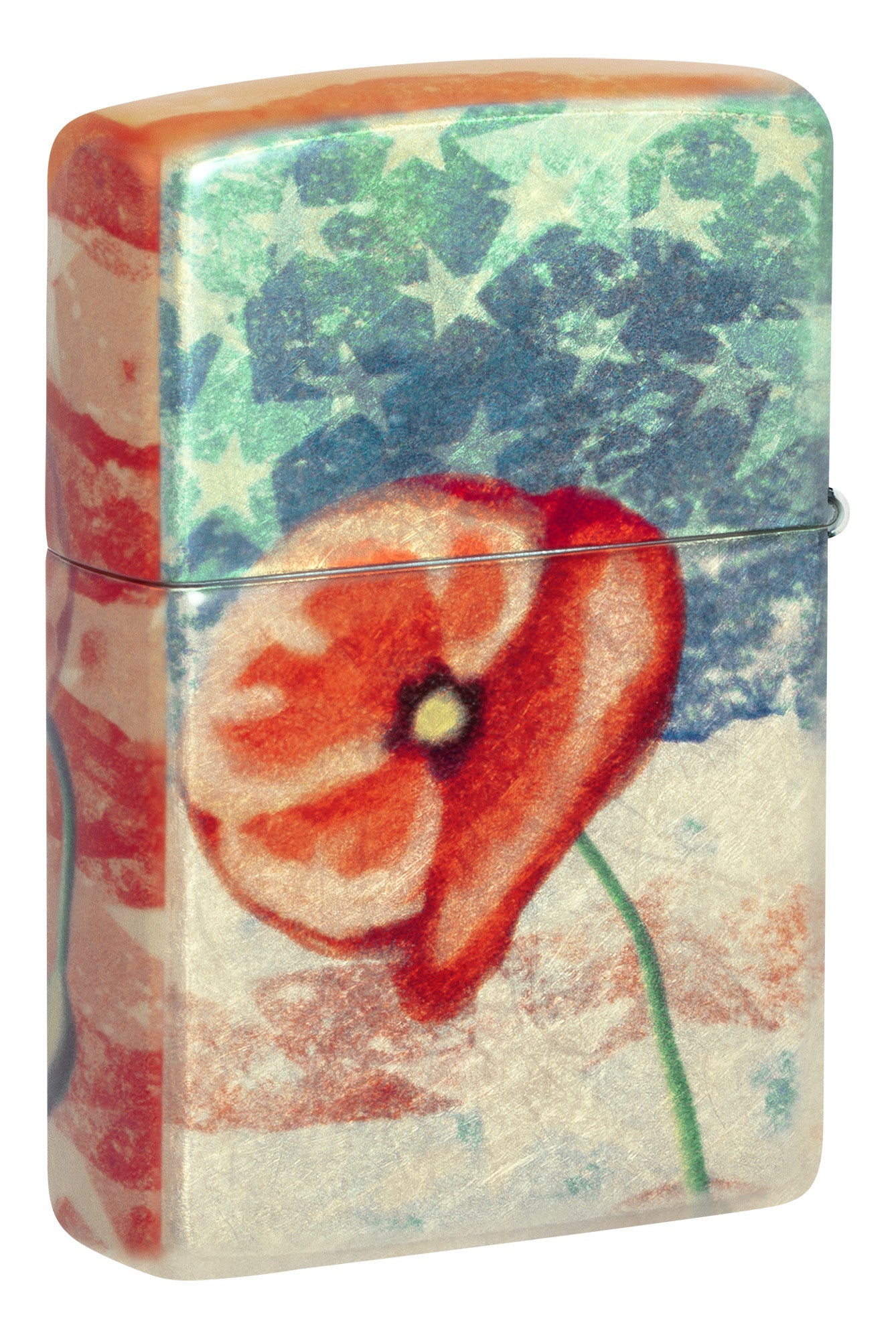 Zippo American Poppie 540 Fusion Windproof Pocket Lighter