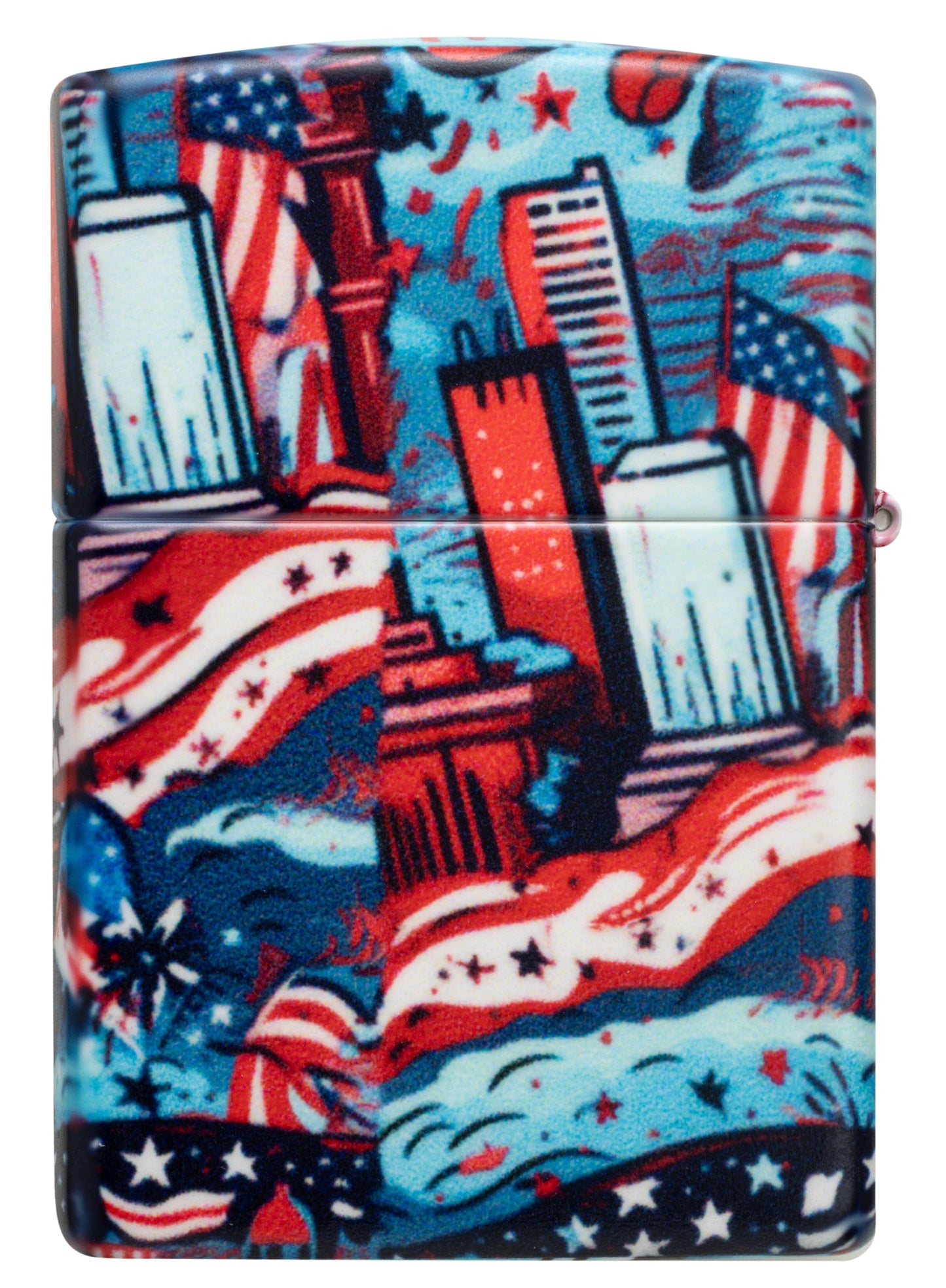 Zippo Lady Liberty Design 540 Matte Windproof Lighter