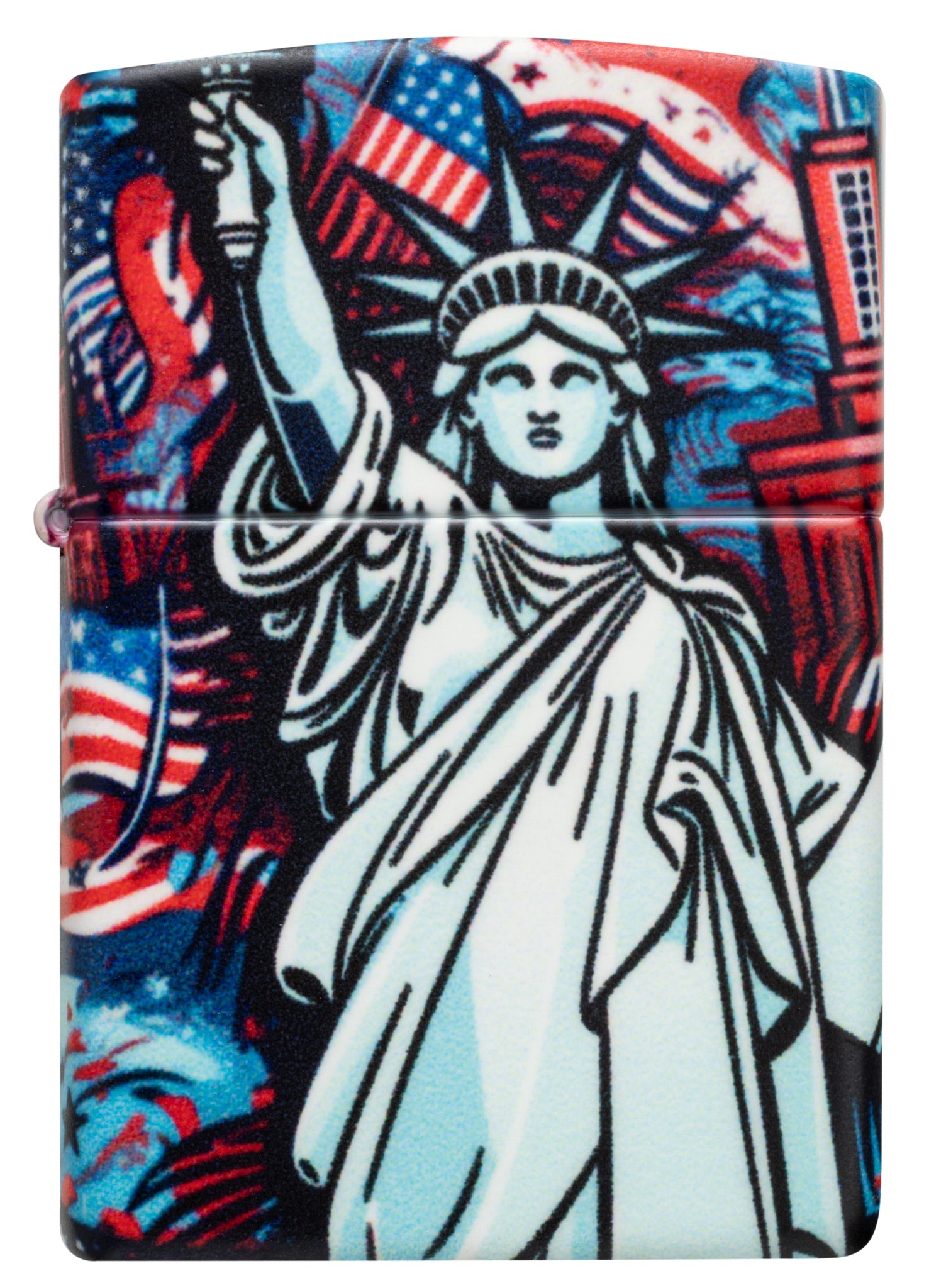 Zippo Lady Liberty Design 540 Matte Windproof Lighter