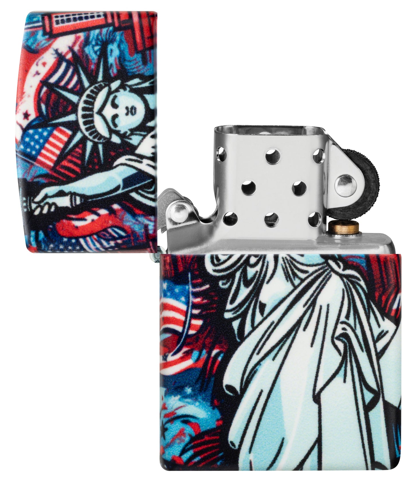 Zippo Lady Liberty Design 540 Matte Windproof Lighter