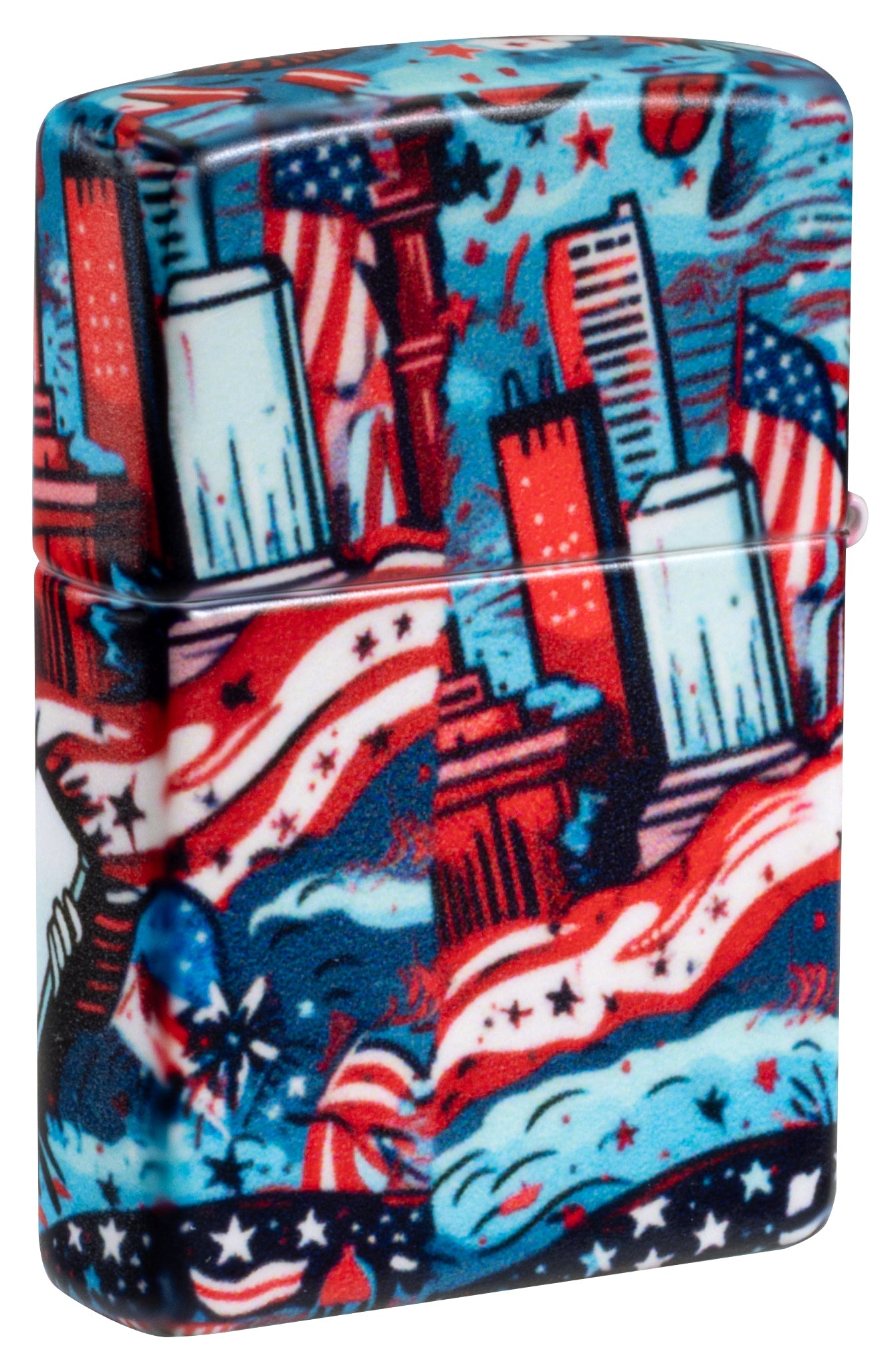 Zippo Lady Liberty Design 540 Matte Windproof Lighter