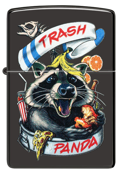 Zippo Masked Bandit Design Ebony Windproof Lighter