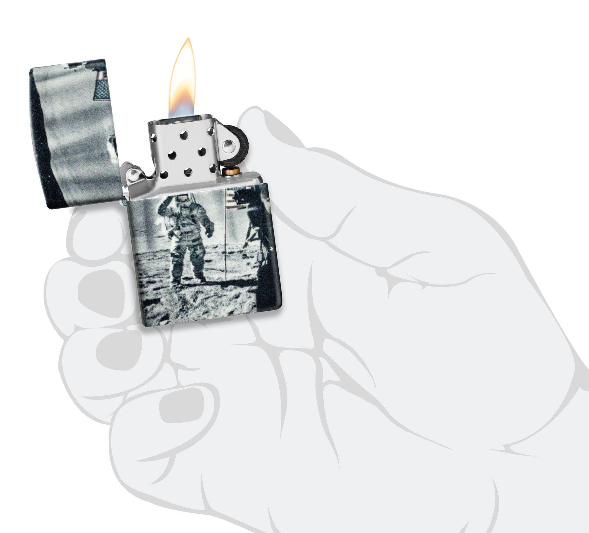 Zippo Astro-not Design 540 Matte Windproof Lighter