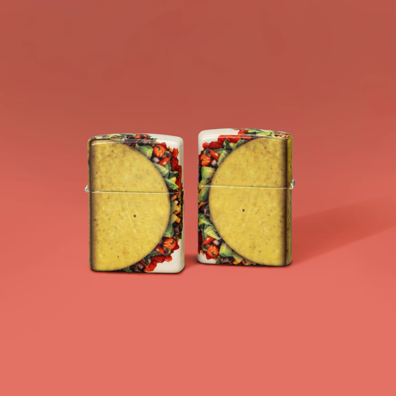Zippo Loaded Taco Design 540 Matte Windproof Lighter