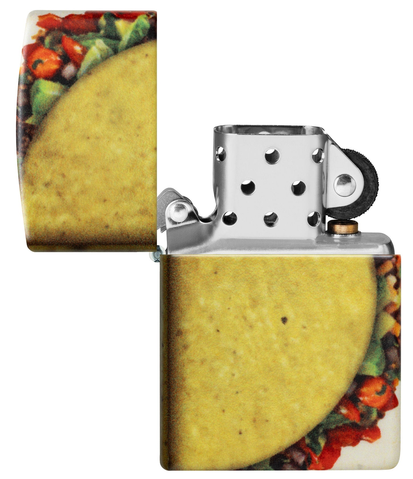 Zippo Loaded Taco Design 540 Matte Windproof Lighter