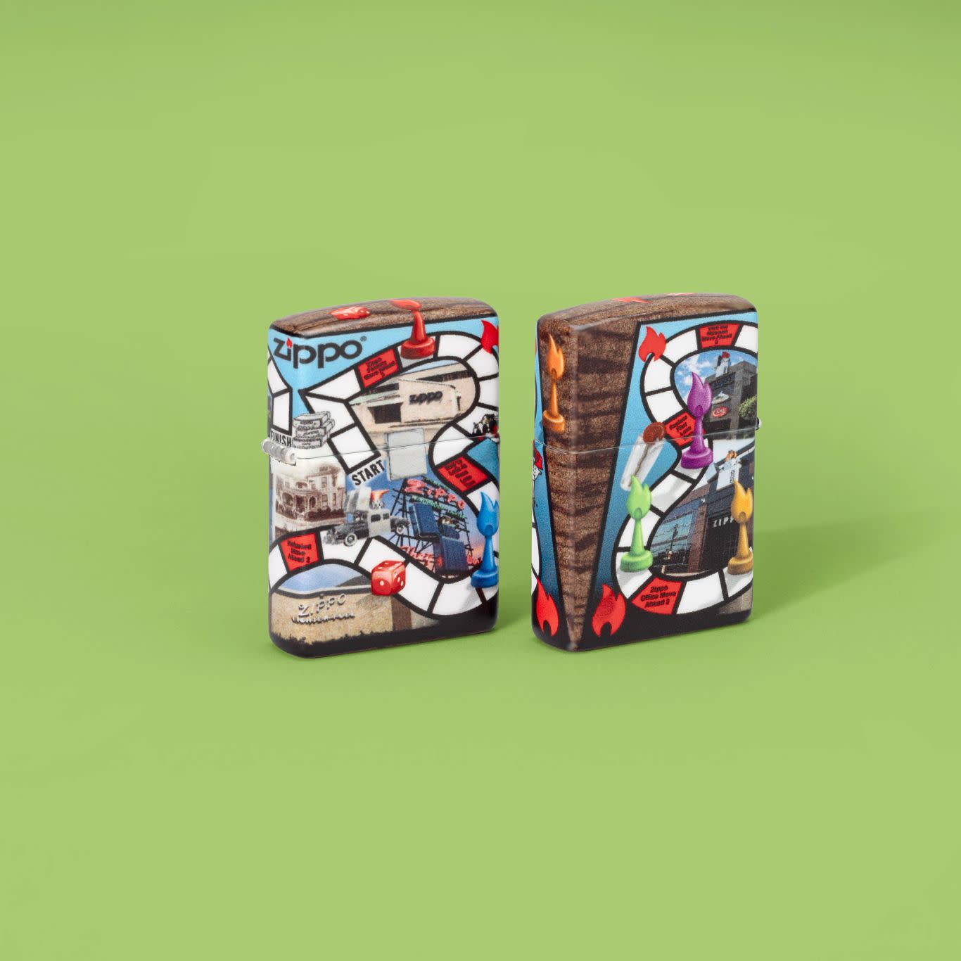 Zippo Zippoland Design 540 Matte Windproof Lighter