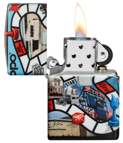 Zippo Zippoland Design 540 Matte Windproof Lighter
