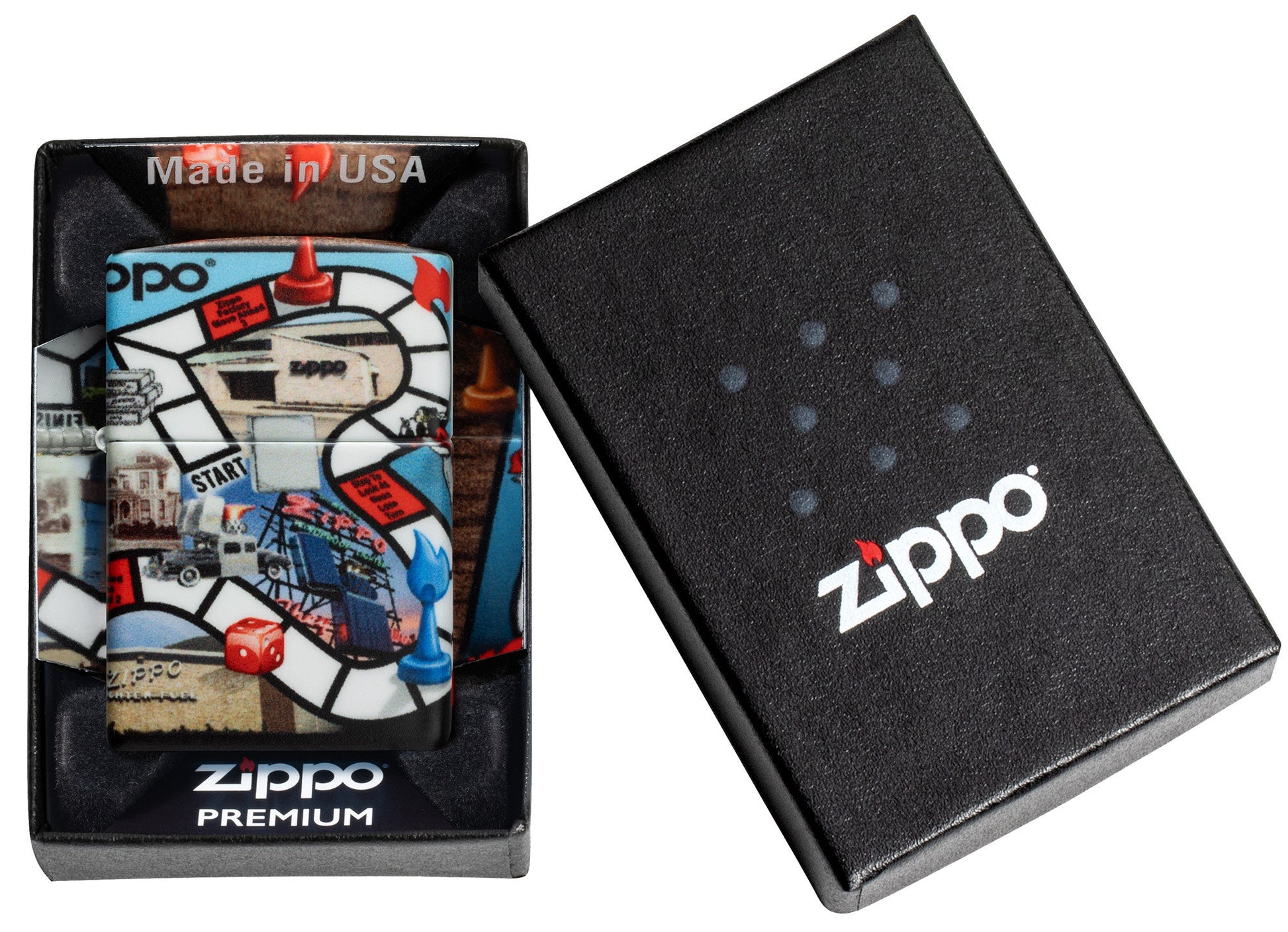Zippo Zippoland Design 540 Matte Windproof Lighter