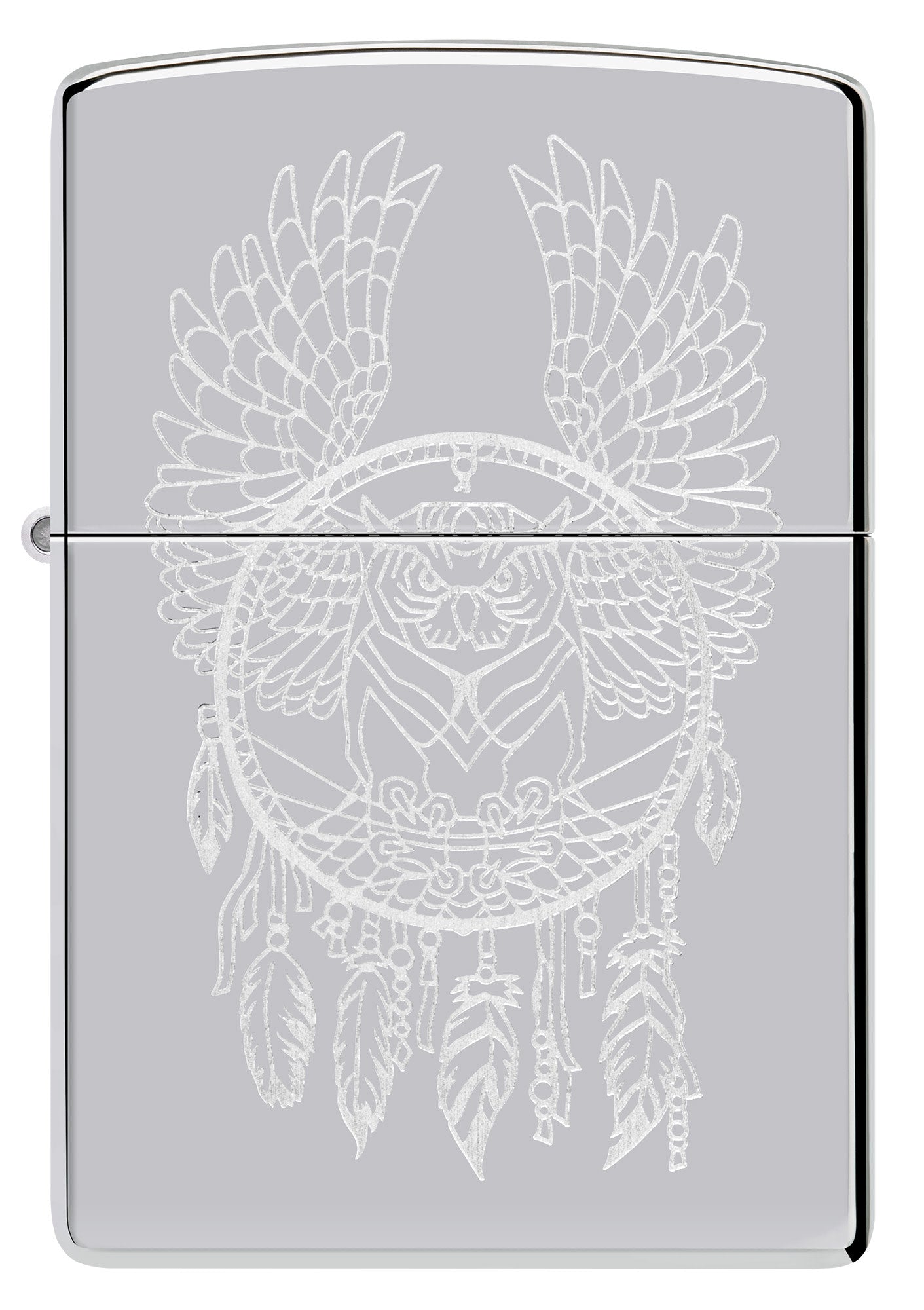 Zippo Dreamcatcher Design High Polish Chrome Windproof Lighter