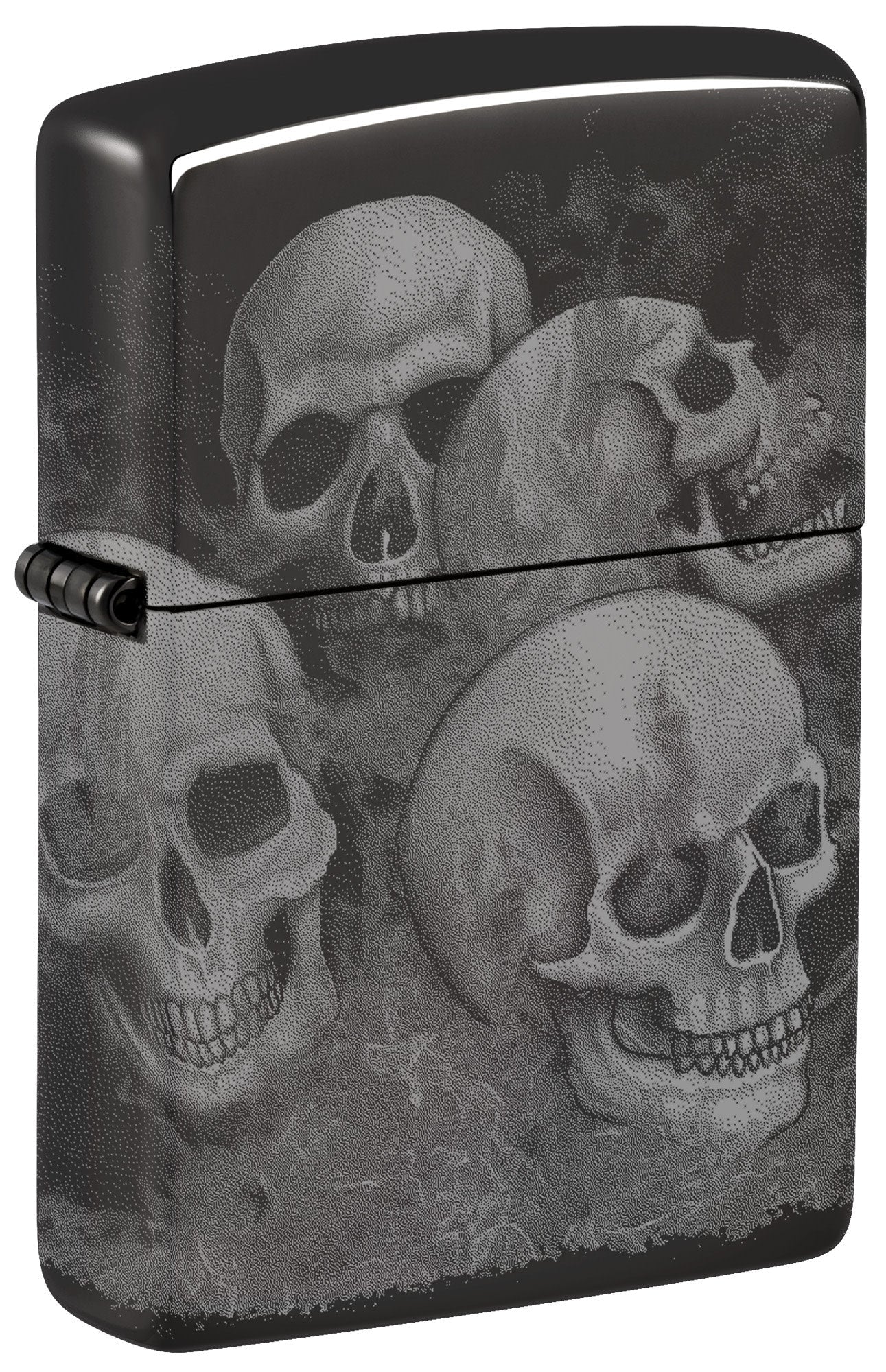 Zippo Skulls High Polish Black Windproof Lighter