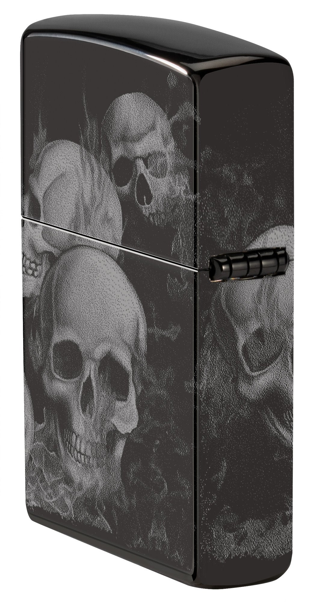 Zippo Skulls High Polish Black Windproof Lighter