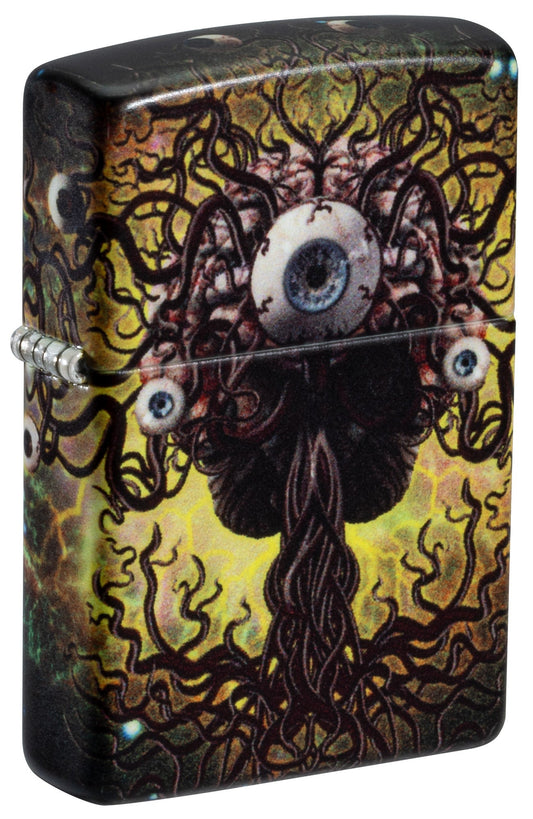 Zippo Evil Eye Design 540 Glow in the Dark Windproof Lighter