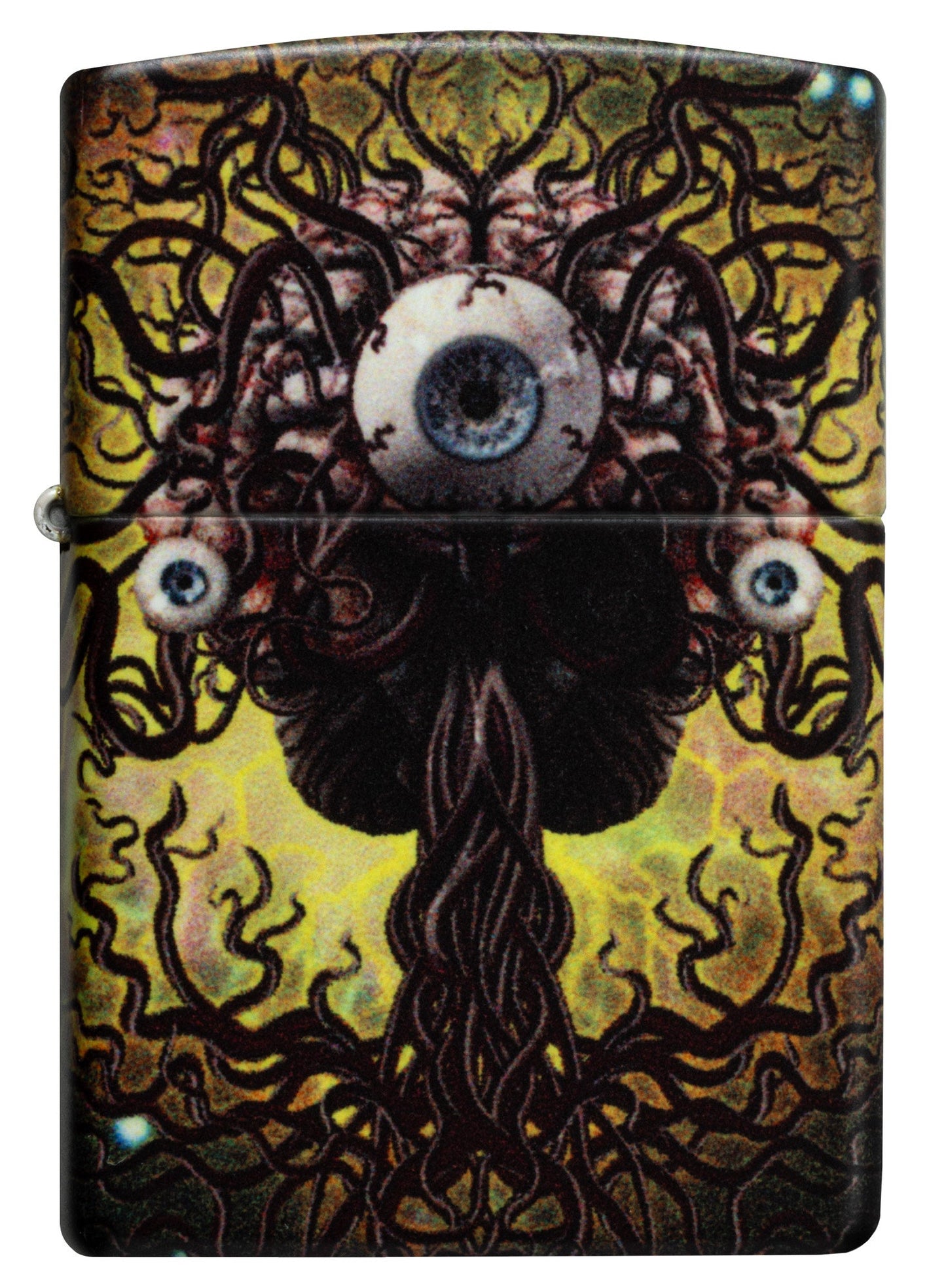 Zippo Evil Eye Design 540 Glow in the Dark Windproof Lighter