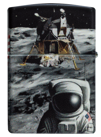 Zippo Moon Landing Design Glow in the Dark Windproof Lighter
