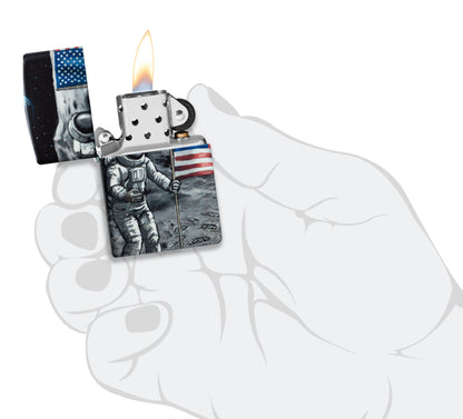 Zippo Moon Landing Design Glow in the Dark Windproof Lighter