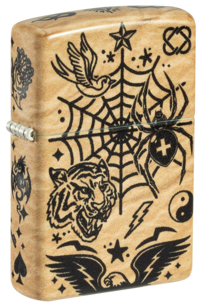 Zippo Flash Tattoo 540 Matte Windproof Lighter