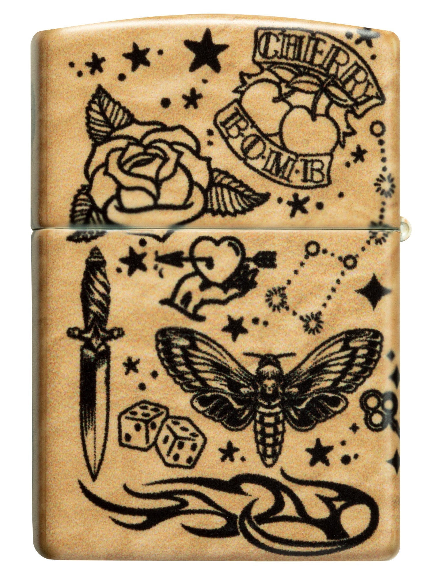 Zippo Flash Tattoo 540 Matte Windproof Lighter