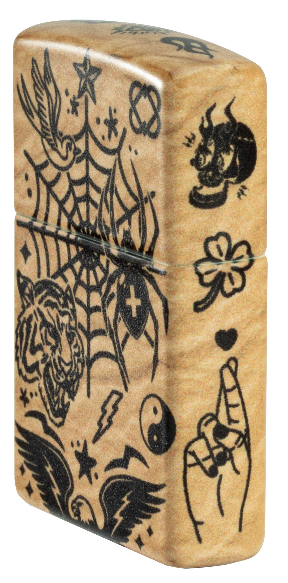 Zippo Flash Tattoo 540 Matte Windproof Lighter