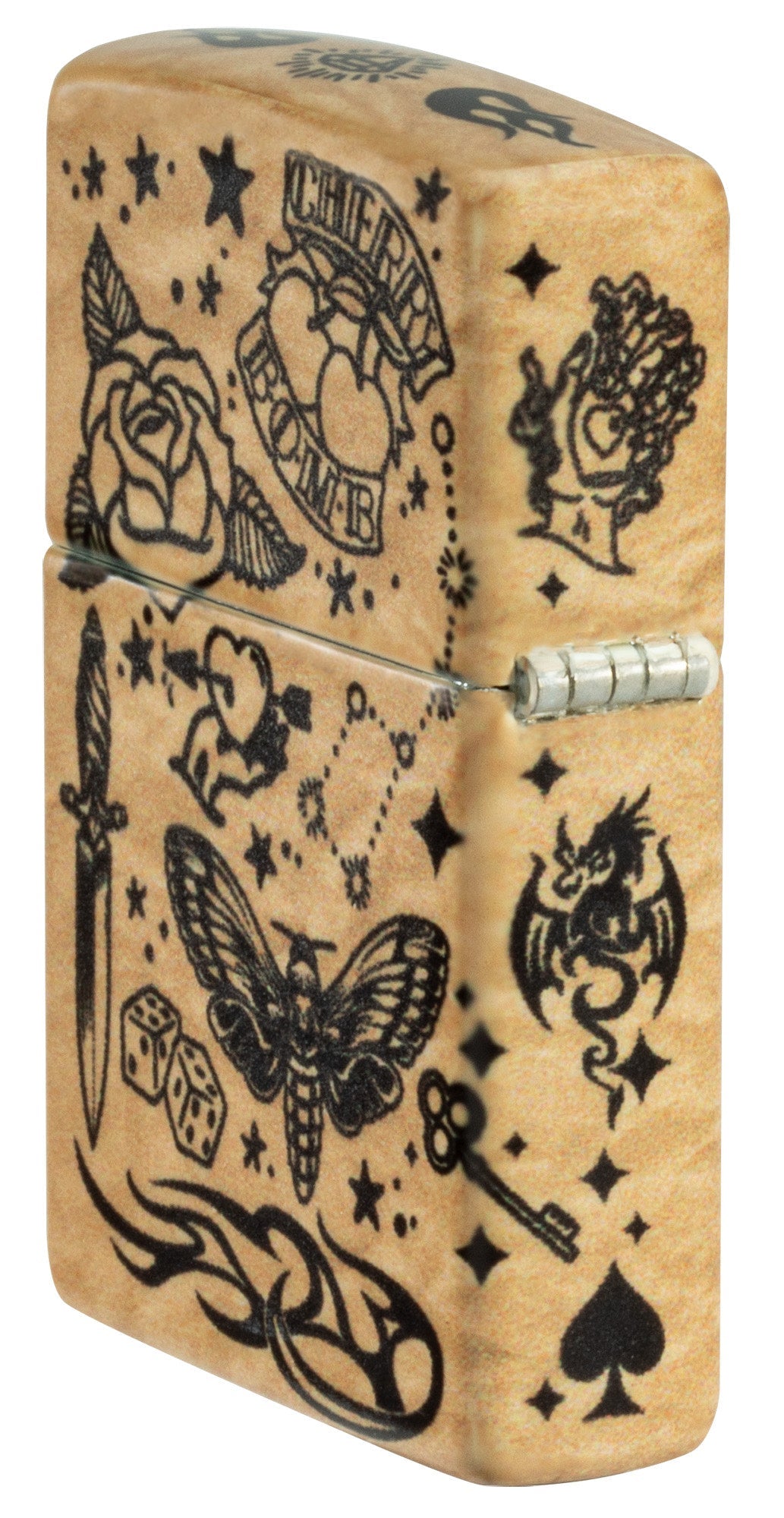 Zippo Flash Tattoo 540 Matte Windproof Lighter