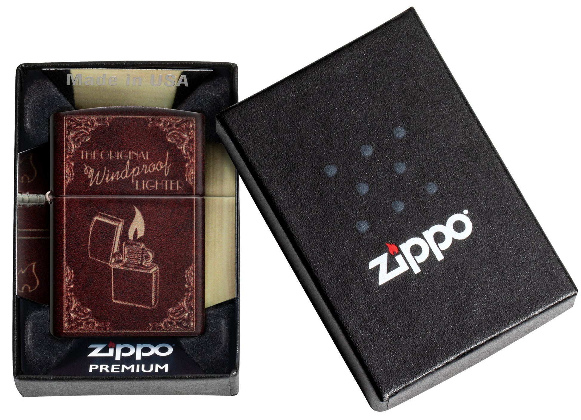 Zippo Storybook 540 Matte Windproof Lighter