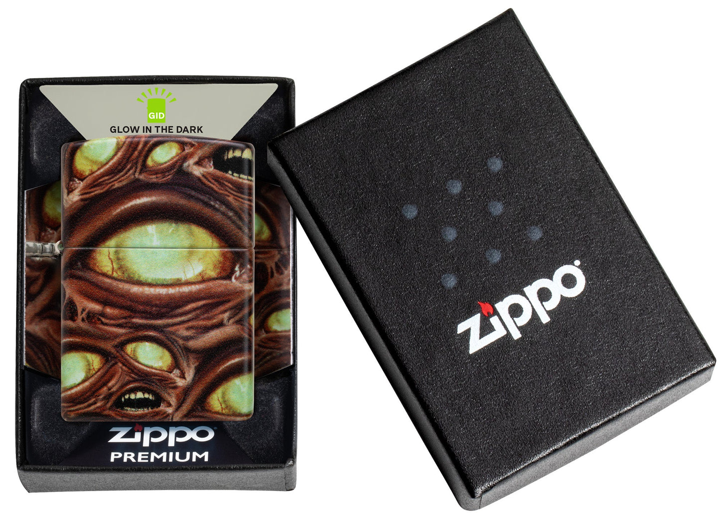 Zippo Glow in the Dark Zombie Eye Windproof Lighter