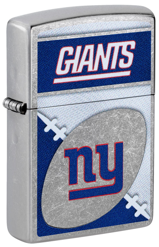 Zippo NFL New York Giants Chrome Logo Design Street Chrome Windproof Lighter