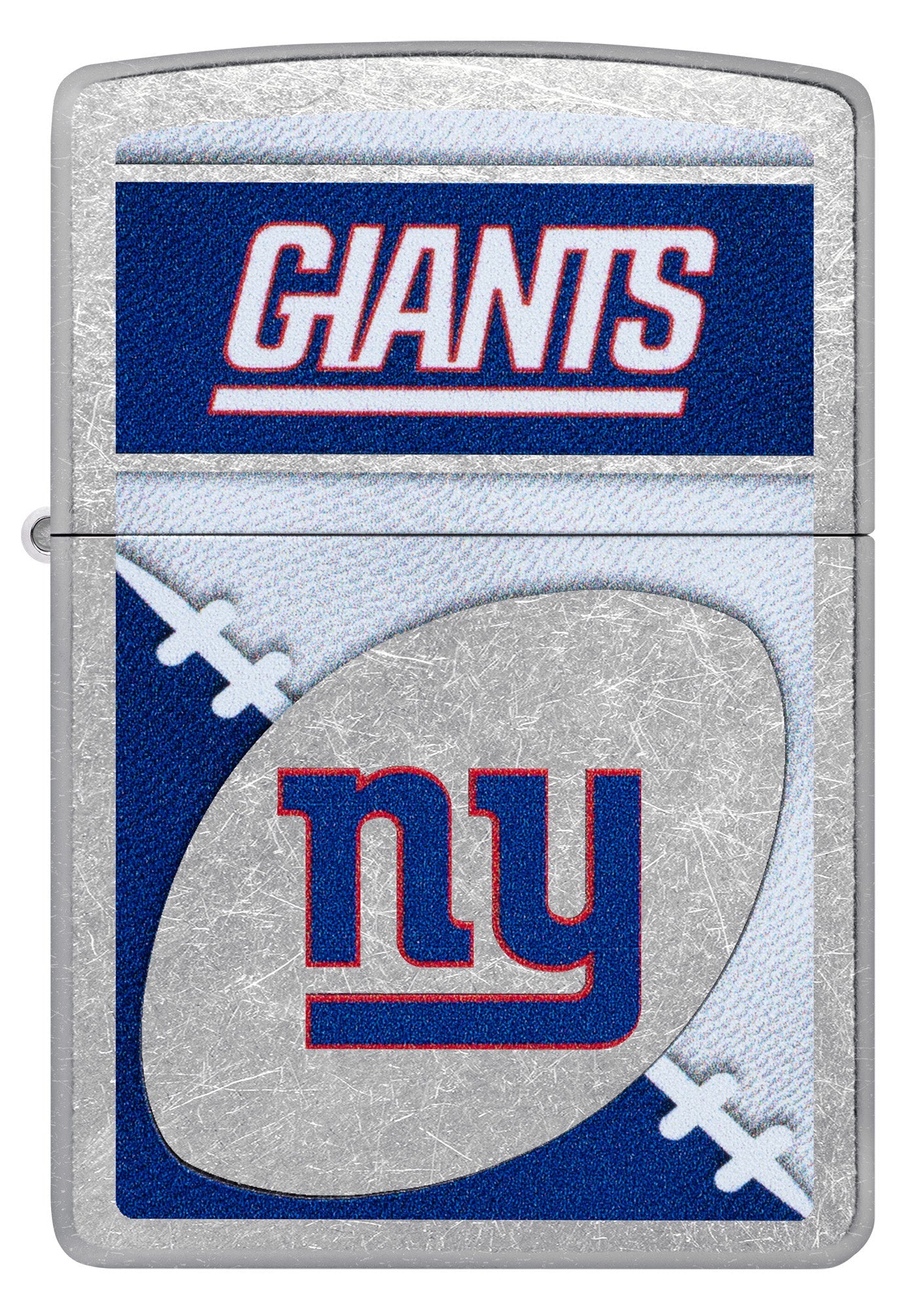Zippo NFL New York Giants Chrome Logo Design Street Chrome Windproof Lighter