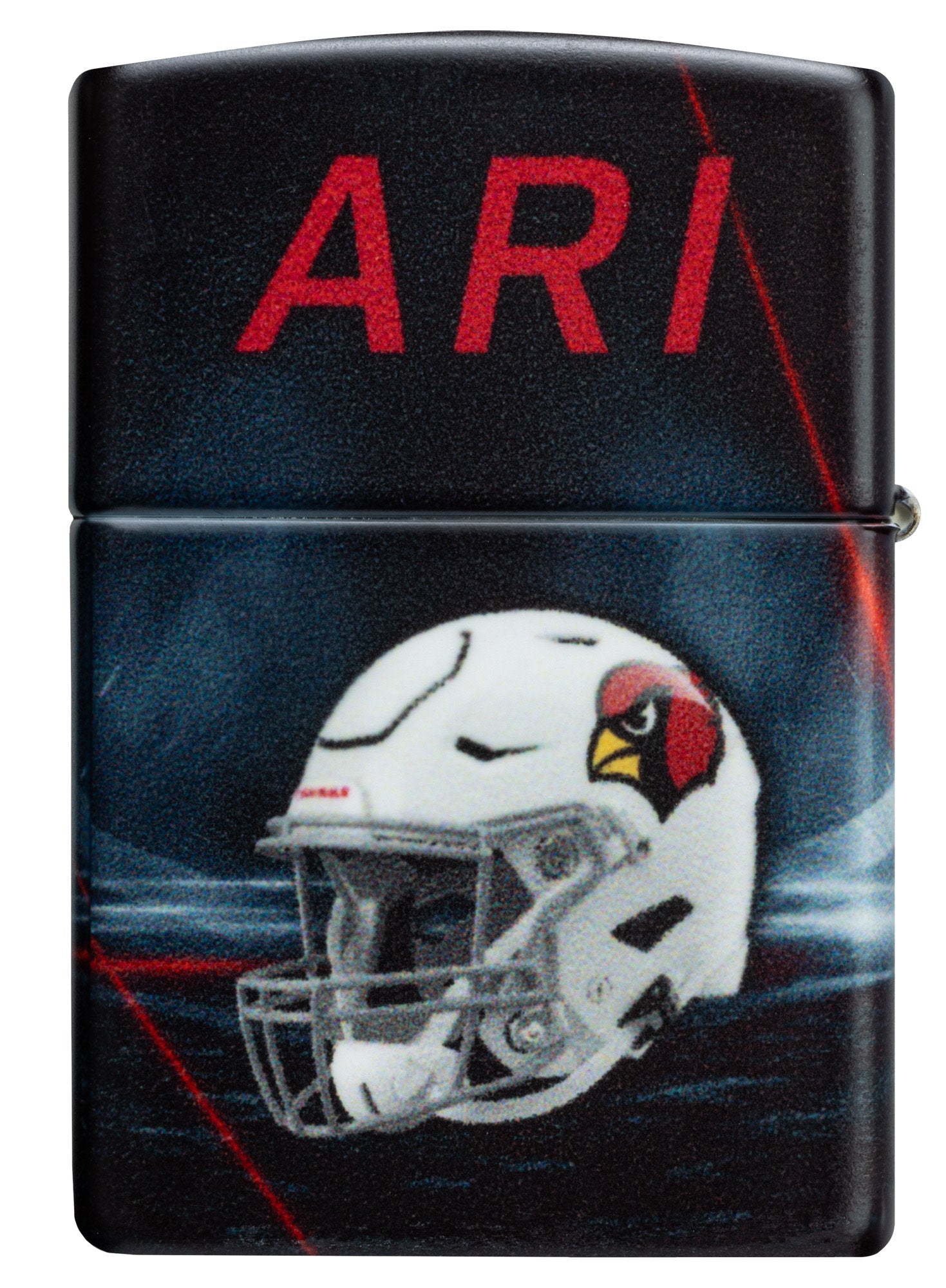 Zippo NFL Arizona Cardinals Team Spirit Design Black Matte Windproof Lighter