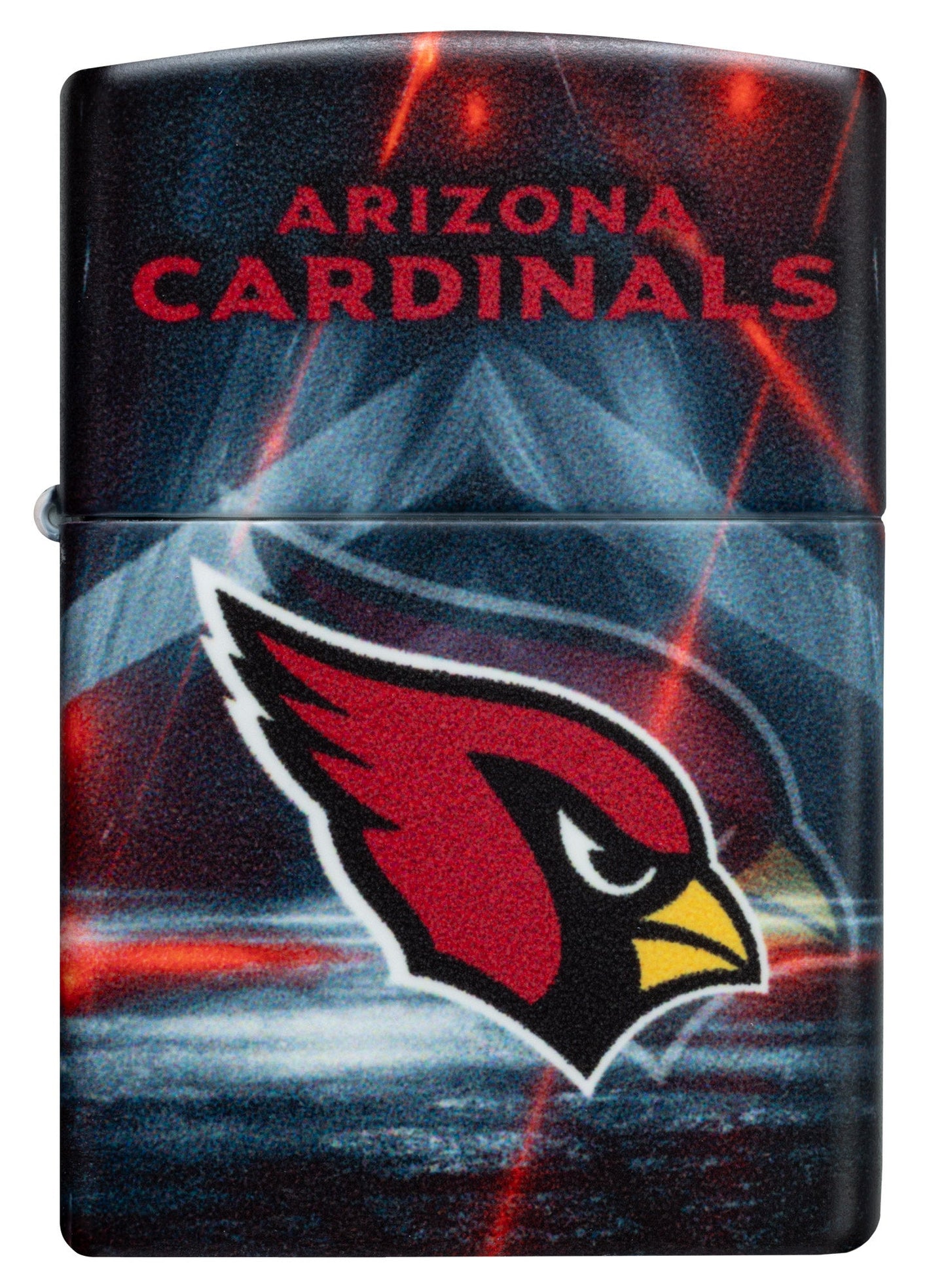 Zippo NFL Arizona Cardinals Team Spirit Design Black Matte Windproof Lighter