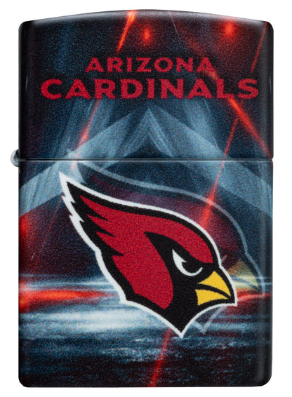 Zippo NFL Arizona Cardinals Team Spirit Design Black Matte Windproof Lighter