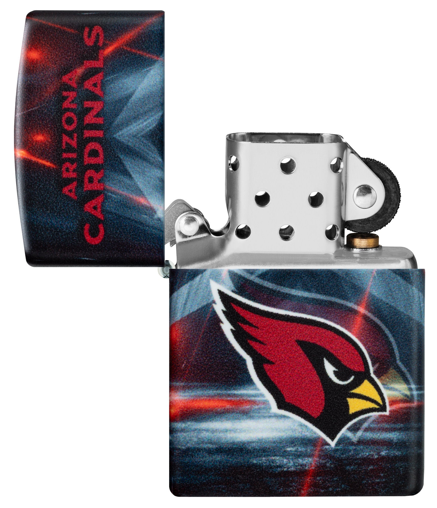 Zippo NFL Arizona Cardinals Team Spirit Design Black Matte Windproof Lighter