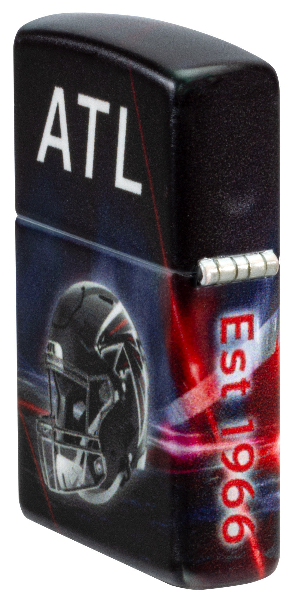 Zippo NFL Atlanta Falcons Team Spirit Design Black Matte Windproof Lighter
